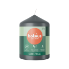 Bolsius stompkaars 80/58 Stormy Grey
