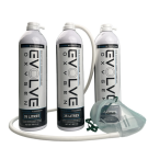 Evolve Oxygen 3x 35L + Sauerstoffmaske