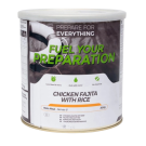 Notnahrung Chicken Fajita mit Reis