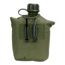 Feldflasche mit grüner Hülle