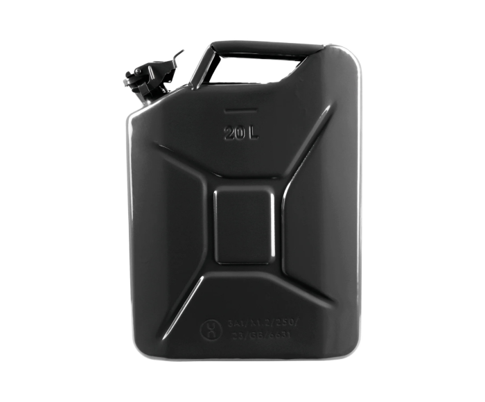 20-Liter-Kraftstoffkanister aus Stahl – schwarz main product photo