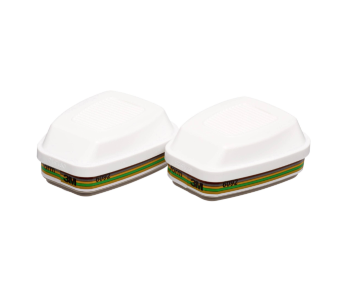 3M Kombinationsfilter 6099, 2 Paare, für 3M Gasmasken main product photo