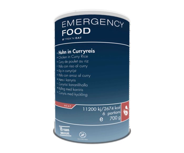 Katadyn Notfallration Poulet-Curry Dose