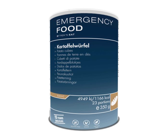 Katadyn Notfallration Würfel Kartoffel Dose main product photo