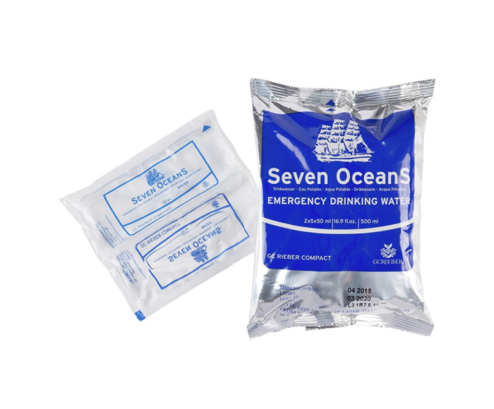 Trinkwasser Ration Seven Oceans 500ml
