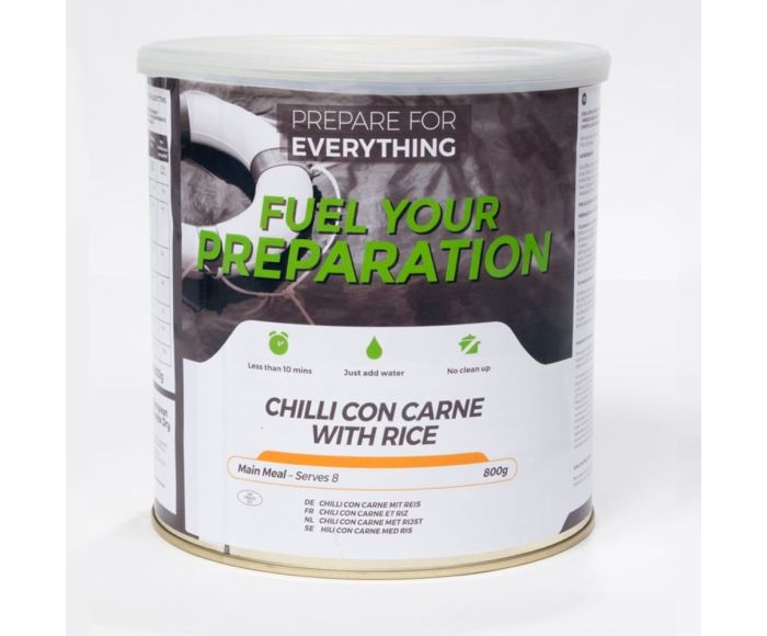 Emergency Food Chili Con Carne mit Reis main product photo