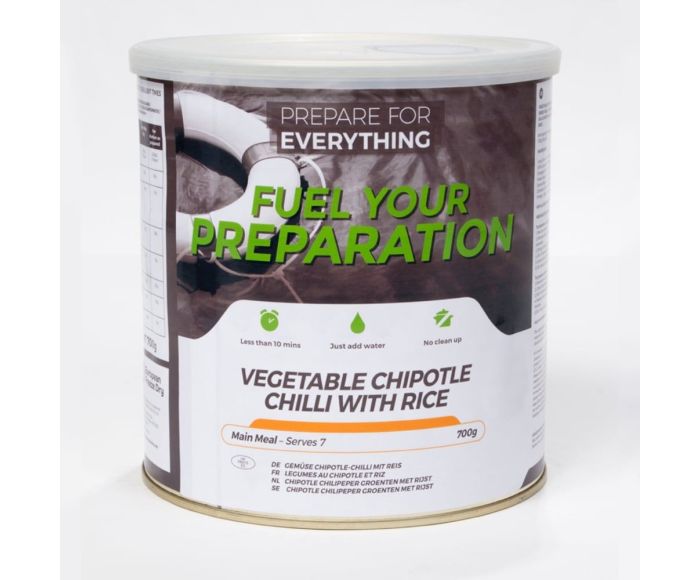 Emergency Food Gemüse-Chili mit Reis – Dose main product photo