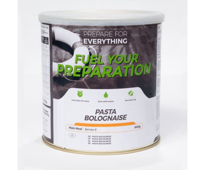 Notnahrung Pasta Bolognese