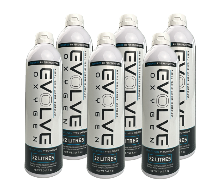 Evolve Oxygen 6x 22L Fliptop main product photo