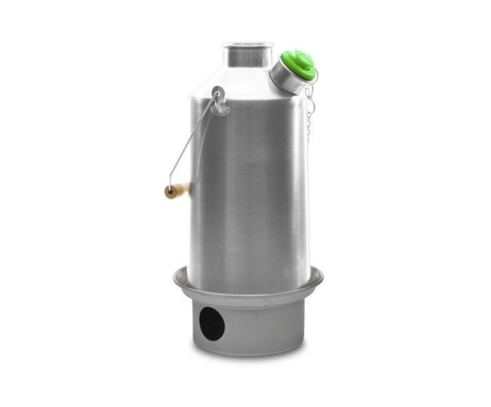 Kelly Kettle Base Camp Edelstahl-Wasserkessel 1,6 Liter