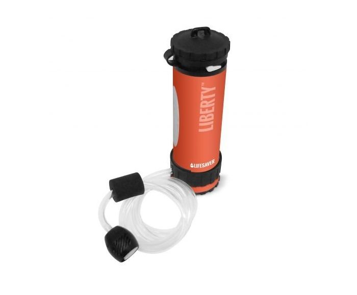 Lifesaver Liberty 2000 Orange - Trinkflasche mit Wasserfilter main product photo