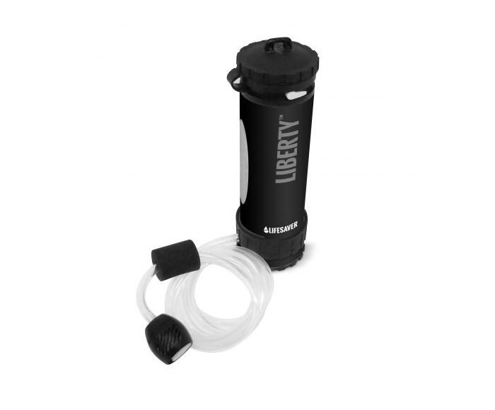 Lifesaver Liberty 2000 Black - Trinkflasche mit Wasserfilter main product photo