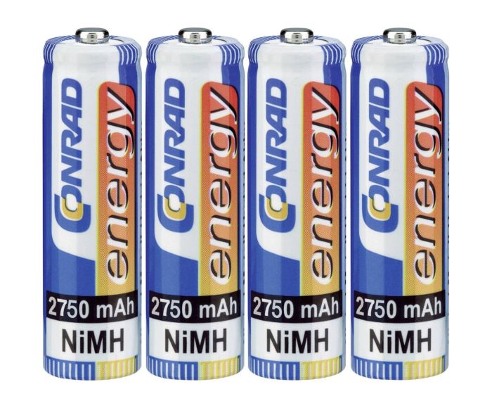 Wiederaufladbare AA-Batterien main product photo