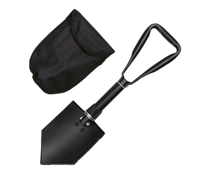Survival Schaufel Trifold Schwarz