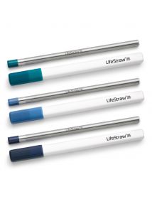 LifeStraw Sip Strohhalm aus Edelstahl mit Aufbewahrungshülle (3er-Pack)