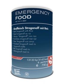 Katadyn Notfallration Rindfleisch-Stroganoff-Reis Dose
