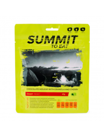 Schokoladenmousse mit Kirschgranola - Summit To Eat