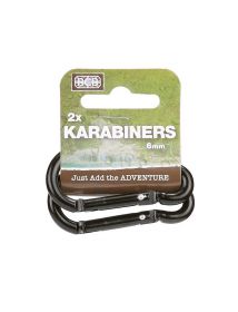 Karabiner 6mm (2 Stück)