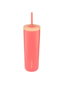 LifeStraw Go Tumbler Edelstahl-Wasserfilter Apricot-Pink