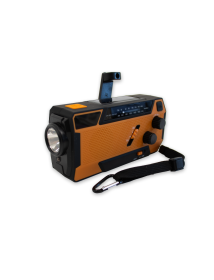 Multifunktionales Notfallradio mit Batteriebetrieb