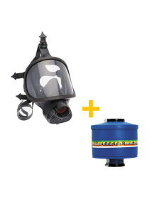 Spasciani TR82 Vollgesichtsmaske + Kombinationsfilter