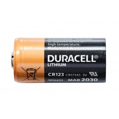 Duracell CR123A batterij met een groot vermogen - geschikt voor onder andere camera's, alarmsystemen en hightech uitrusting