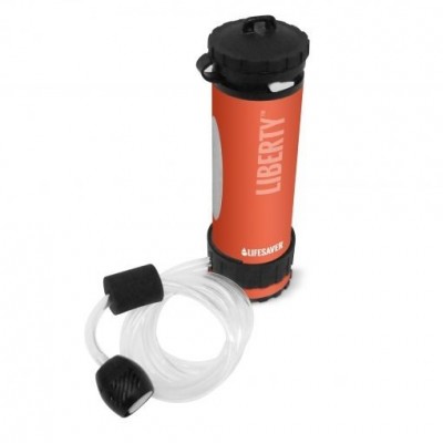 Lifesaver Liberty 2000 Orange - Trinkflasche mit Wasserfilter