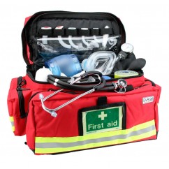 Medizinisches Notfallset - Mit Materialien zur Wundversorgung - Inklusive Atemschutzmaske