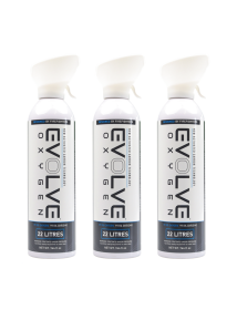 Evolve Oxygen 3x 22 Liter Sauerstoff Evolve Oxygen 3x 22 Liter Sauerstoff