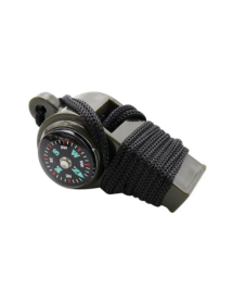 Notfallpfeife mit Kompass und Thermometer Notfallpfeife mit Kompass und Thermometer
