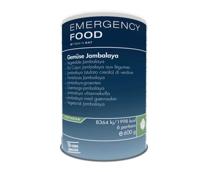 Katadyn Notration Amerikanische Vegetarische Reistafel