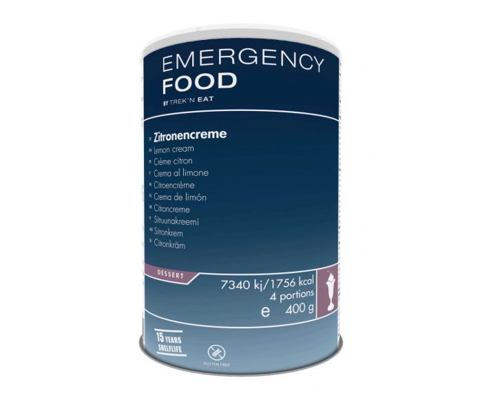 Katadyn Notfallration Zitronenpudding Dose main product photo