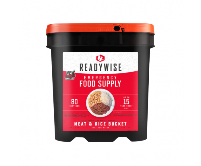 80 Portionen Notration Fleisch und Reis ReadyWise