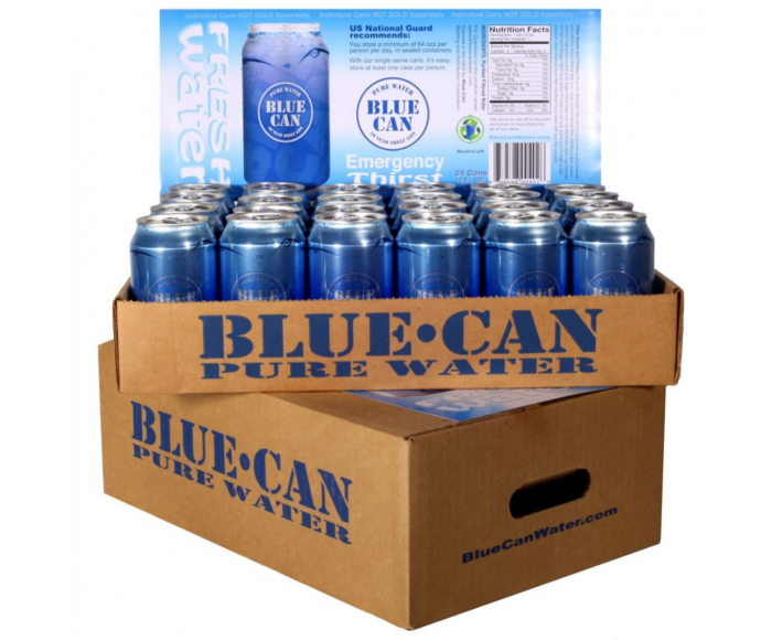 Blue Can Notfallwasser main product photo