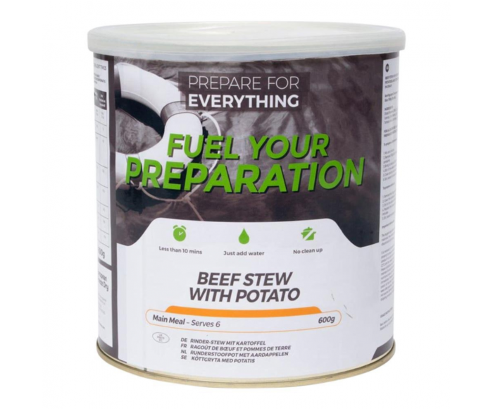 Emergency Food Kartoffel-Rindfleisch-Eintopf