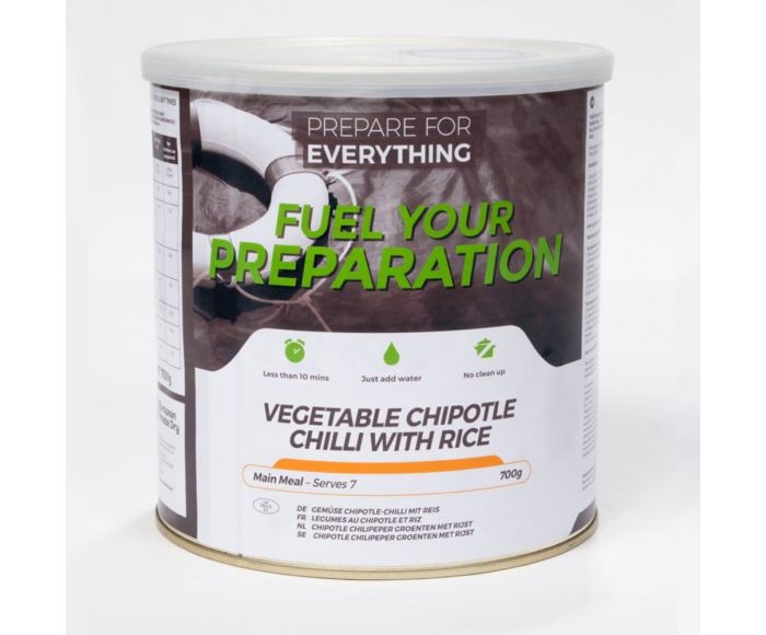 Emergency Food Gemüse-Chili mit Reis – Dose