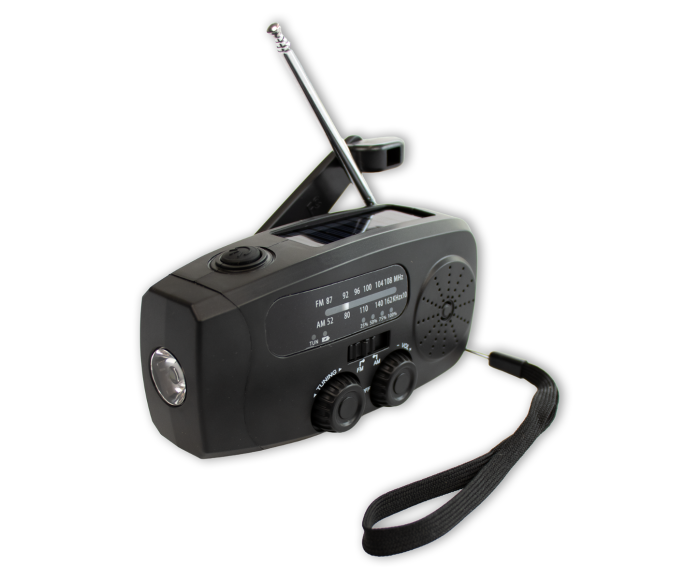 Emplay Notfallradio Schwarz