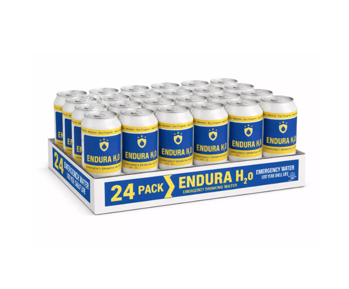 ENDURA H2O haltbares Wasser 