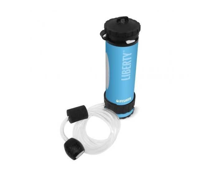 Lifesaver Liberty 2000 Blue - Trinkflasche mit Wasserfilter main product photo