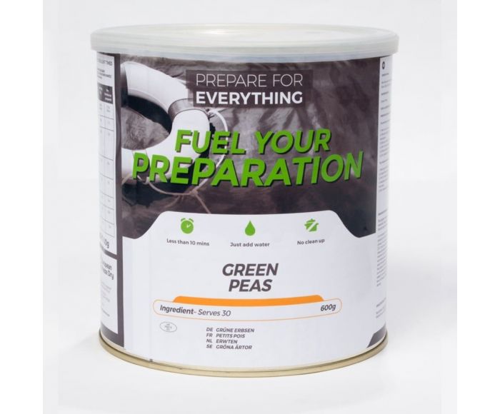 Emergency Food Erbsen in der Dose