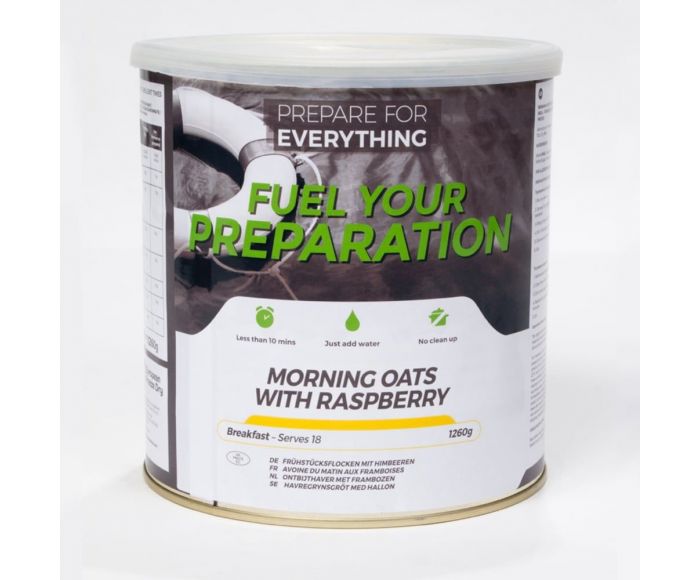 Emergency Food Haferflocken mit Himbeere Dose