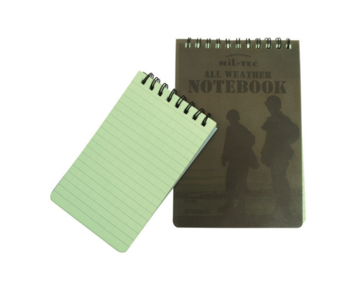 Wasserfestes Notizbuch – groß main product photo