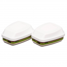3M Kombinationsfilter 6099, 2 Paare, für 3M Gasmasken