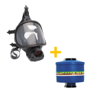 Spasciani TR82 Vollgesichtsmaske + Kombinationsfilter